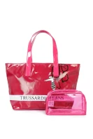 nakupovalna torba Trussardi 	roza	