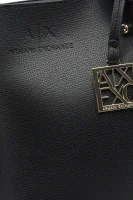 Nakupovalna torba Armani Exchange 	črna	