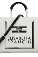 naramna torba Elisabetta Franchi 	bela	