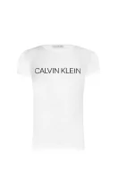Majica INSTITUTIONAL | Slim Fit CALVIN KLEIN JEANS 	bela	