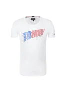 t-shirt ame animated logo | regular fit Tommy Hilfiger 	bela	