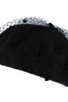 wełniany beretka Emporio Armani 	črna	