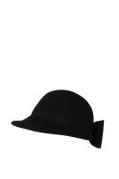 wełniany klobuk TWINSET 	črna	