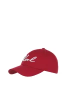 bejzbol kapa signature Karl Lagerfeld 	rdeča	