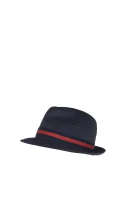 klobuk Armani Collezioni 	temno modra	
