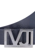 skórzany pas za podvezico dis 10 Versace Jeans 	temno modra	