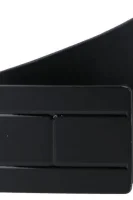 skórzany pas za podvezico modern Tommy Hilfiger 	črna	