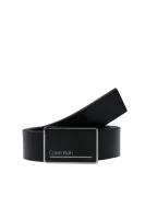 skórzany pas za podvezico Calvin Klein 	črna	