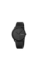 ročna ura minimalist Calvin Klein 	črna	