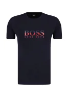 t-shirt urban rn | regular fit BOSS BLACK 	temno modra	