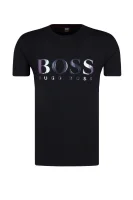 t-shirt tyger | regular fit BOSS ORANGE 	črna	