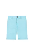 kratke hlače | slim fit Pepe Jeans London 	svetlo modra barva	