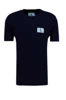 t-shirt | regular fit CALVIN KLEIN JEANS 	temno modra	