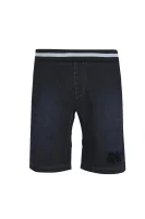 kratke hlače | regular fit | denim Armani Exchange 	temno modra	
