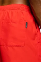 Kopalne hlače | Regular Fit Calvin Klein Swimwear 	rdeča	