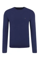 pulover | regular fit Tommy Hilfiger 	temno modra	