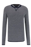 pulover fineliner | regular fit Tommy Hilfiger 	temno modra	