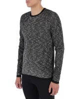 volneni pulover sork | slim fit HUGO 	grafitna barva	