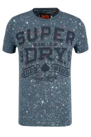 t-shirt motor city | slim fit Superdry 	modra	