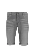 kratke hlače arc 3d 1/2 | tapered | denim G- Star Raw 	siva	