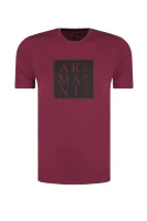 t-shirt | regular fit Armani Exchange 	bordo	