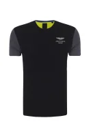 t-shirt aston martin racing | slim fit Hackett London 	črna	