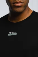 Tricou Durned | Regular Fit HUGO 	črna	
