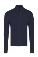 pulover pima cotton cashmere | regular fit Tommy Hilfiger 	temno modra	