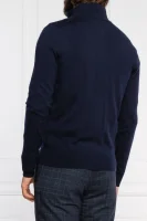 volneni pulover | regular fit Tommy Tailored 	temno modra	