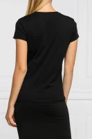 majica | regular fit | pima Armani Exchange 	črna	