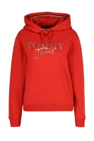 jopica tjw modern logo hood | regular fit Tommy Jeans 	rdeča	