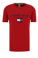 t-shirt 90s logo | regular fit Tommy Jeans 	rdeča	