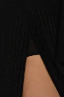 Obleka Elisabetta Franchi 	črna	