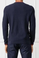 pulover ridney_w19 | regular fit BOSS GREEN 	temno modra	