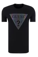 t-shirt | super slim fit GUESS 	črna	