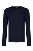 volneni pulover botto-l | regular fit BOSS BLACK 	temno modra	