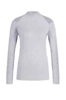 wełniany pulover elev | slim fit Michael Kors 	pepelnata	