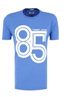 t-shirt tjm retro 85 | relaxed fit Tommy Jeans 	modra	