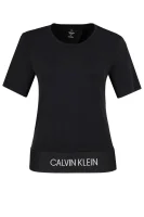 t-shirt | regular fit Calvin Klein Performance 	črna	