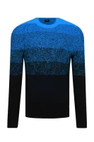 pulover kardumage | regular fit | z dodatkom volne BOSS ORANGE 	modra	