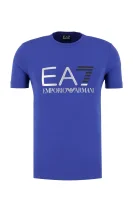 t-shirt | regular fit EA7 	modra	