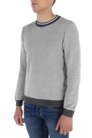 pulover talvino | slim fit BOSS BLACK 	siva	
