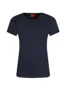 Majica The Plain | Regular Fit HUGO 	temno modra	