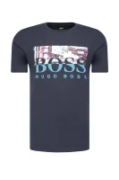t-shirt trek 4 | regular fit BOSS ORANGE 	temno modra	