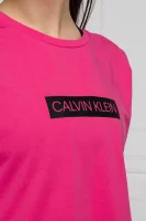 majica | cropped fit Calvin Klein Performance 	fuksija	