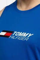 Oprijeta majica ESSENTIALS | Regular Fit Tommy Sport 	modra	
