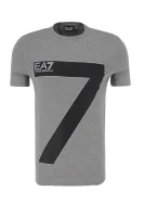 t-shirt | regular fit EA7 	pepelnata	