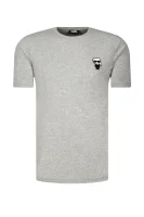 Majica | Regular Fit Karl Lagerfeld 	siva	
