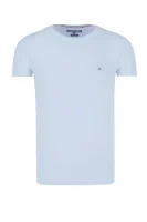 t-shirt stretch | slim fit Tommy Hilfiger 	svetlo modra barva	