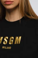 majica | regular fit MSGM 	črna	